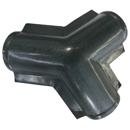 UNION DE 3 AGUAS PARA TECHO DE UPVC 0.60m X 3mm ACABADO ANTRACIT TK