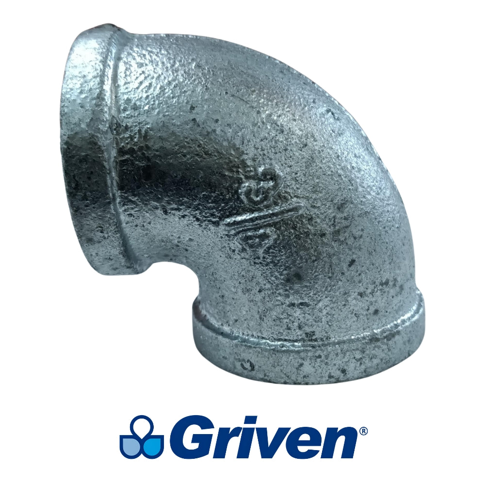 CODO GALVANIZADO DE 3/4 IN X 90 GRADOS PARA TUBERÍAS