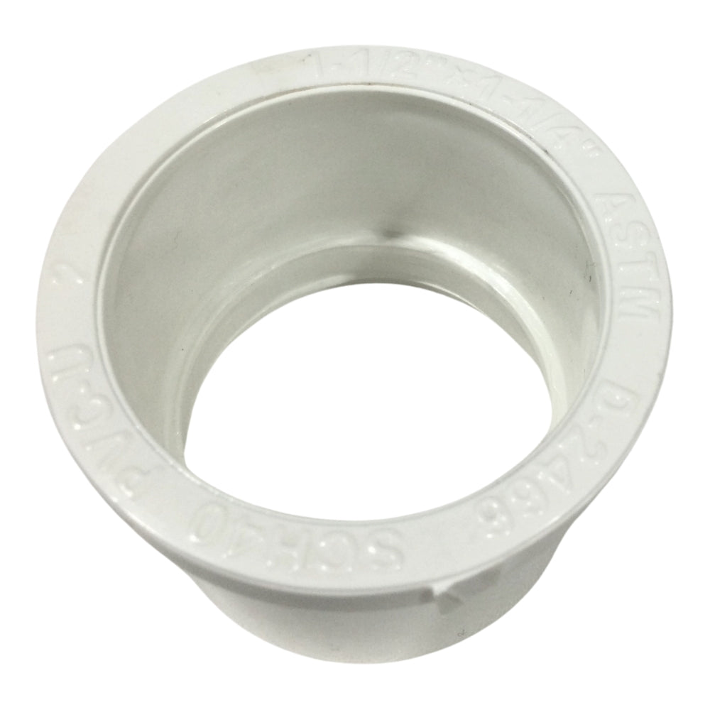 REDUCCION PVC 1-1/2 PULGADAS X 1-1/4 PULGADAS SCH-40
