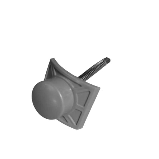 TORNILLO DE TECHO UPVC COLOR GRIS 6.3MM X 7.5 CM ROYAL