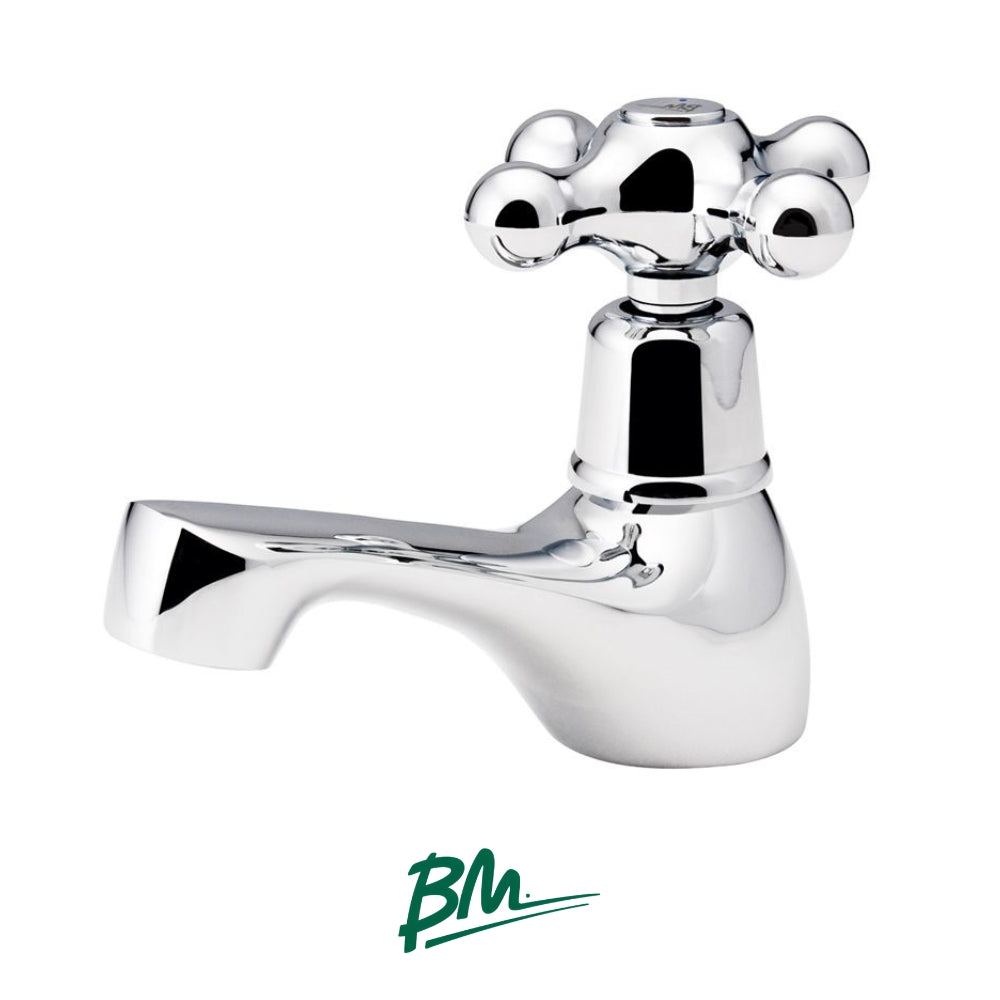 LLAVE PARA LAVAMANOS SENCILLA MANIJA DE CRUZ IDEAL BM-C50101