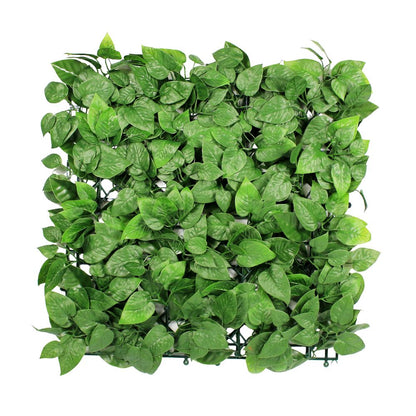 FOLLAJE ARTIFICIAL PARA PARED 50X50CM HOJA DE CIRUELA A028