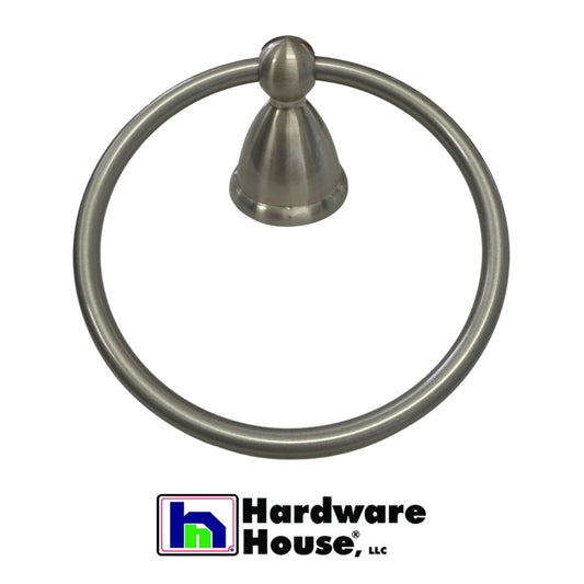 ANILLO DE TOALLA HIGHLAND MONTAJE TORNILLO OCULTO SATIN NICKEL 15516818