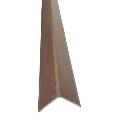TAPA FINAL  REVESTIMIENTO  PARED  LWPC-09  CAFE CAOBA 30X30X2880MM