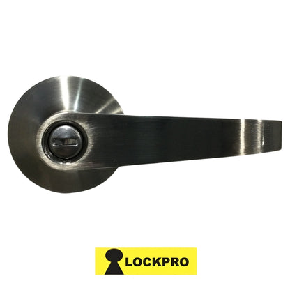 CERRADURA DE MANIJA DE BAÑO SATIN NIQUEL 2015 LOCKPRO