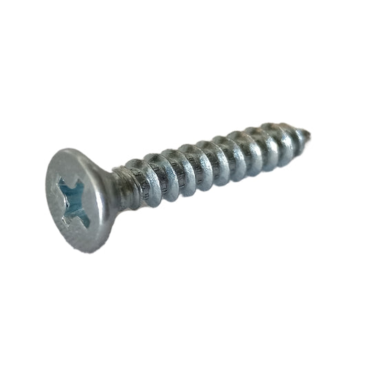 TORNILLO PARA MADERA CAB PLANA PHILLIPS ZINC #8 x 1 PULGADAS