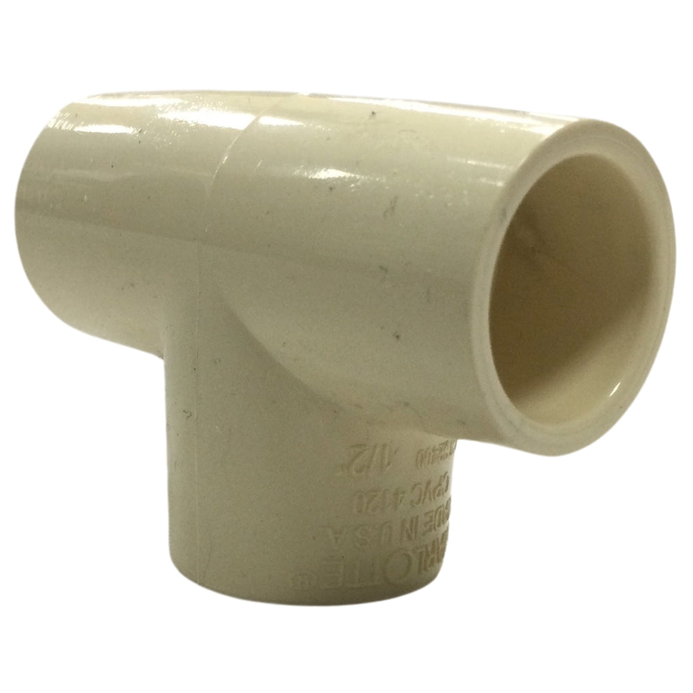TEE CPVC CTS 12MM - 1/2 PULGADAS C/C