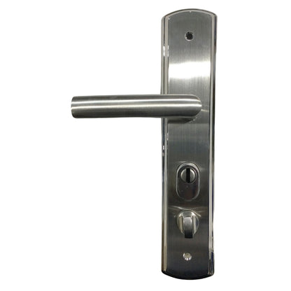 MANIGUETA PARA PUERTA MULTIPUNTOS PLATEADA DERECHA SECURE
