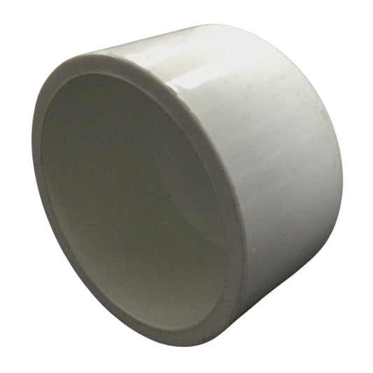 TAPON HEMBRA LISO PVC 38MM-1-1/2 PULGADAS SCH-40