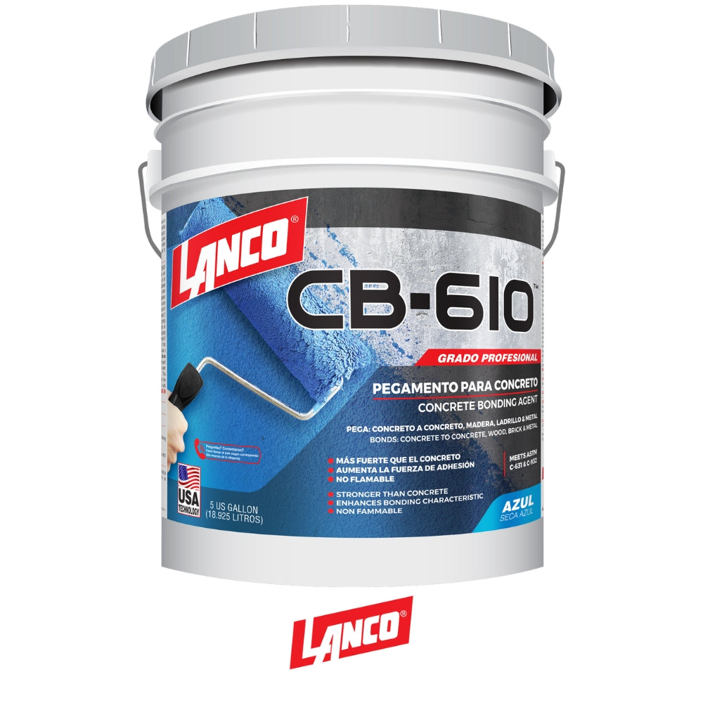 BONDING AGENT AZUL 5 GALONES CB610-2 LANCO