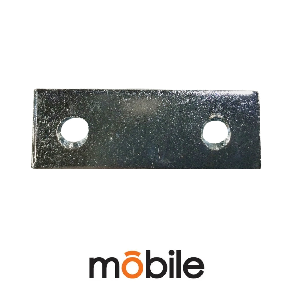 PLATINA RECTANGULAR ACERO ZINCADO 51 X 16 X 1.6mm