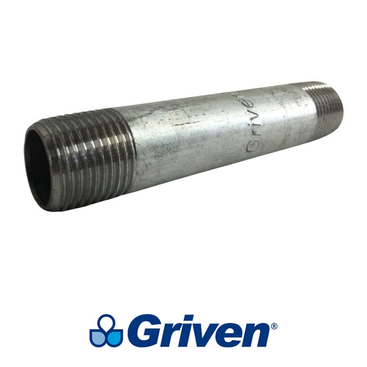 NIPLE GALVANIZADO 1/2 PULGADAS X 4 PULGADAS 10731