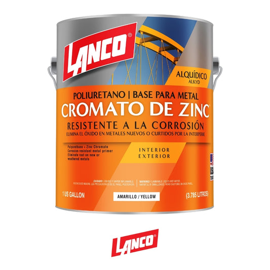 PINTURA CROMATO DE ZINC GALON MM97-4 LANCO