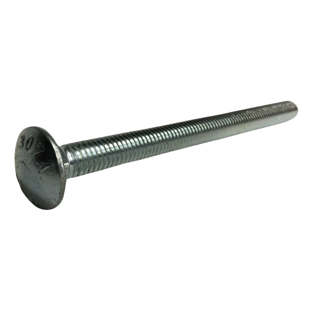 PERNO DE CARRUAJE ZINCADO ACERO GRADO 2 5/16 PULGADAS-18 x 5 PULGADAS ROSCA ESTANDAR