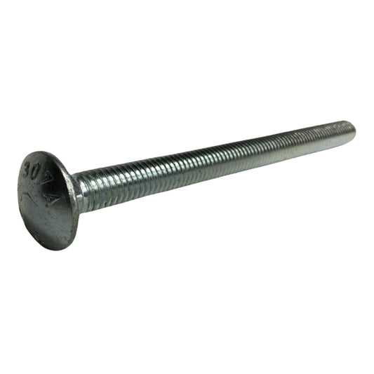 PERNO DE CARRUAJE ZINCADO ACERO GRADO 2 5/16 PULGADAS-18 x 5 PULGADAS ROSCA ESTANDAR