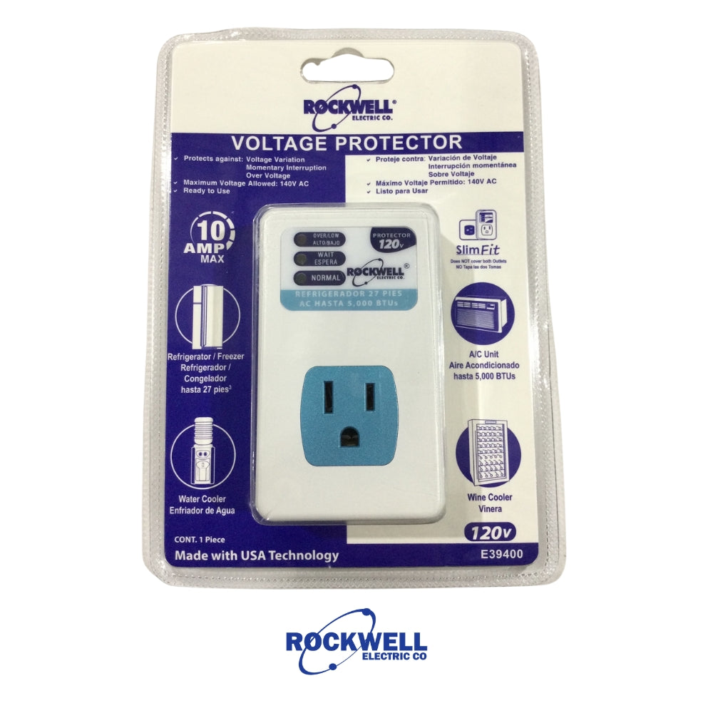 PROTECTOR VOLTAJE REFRIGERADOR 120V 5K BTU E39400