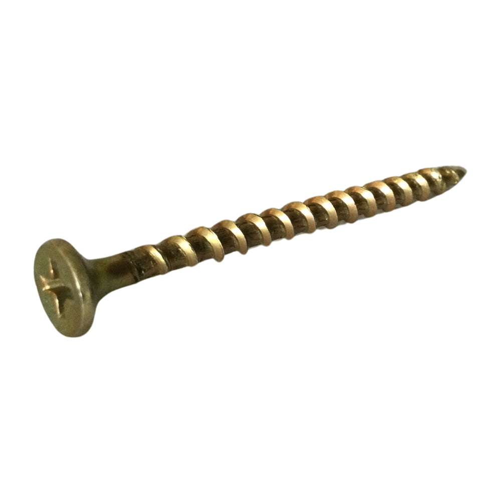 TORNILLO PARA MADERA MULTIUSO ZINC #6 x 2 PULGADAS