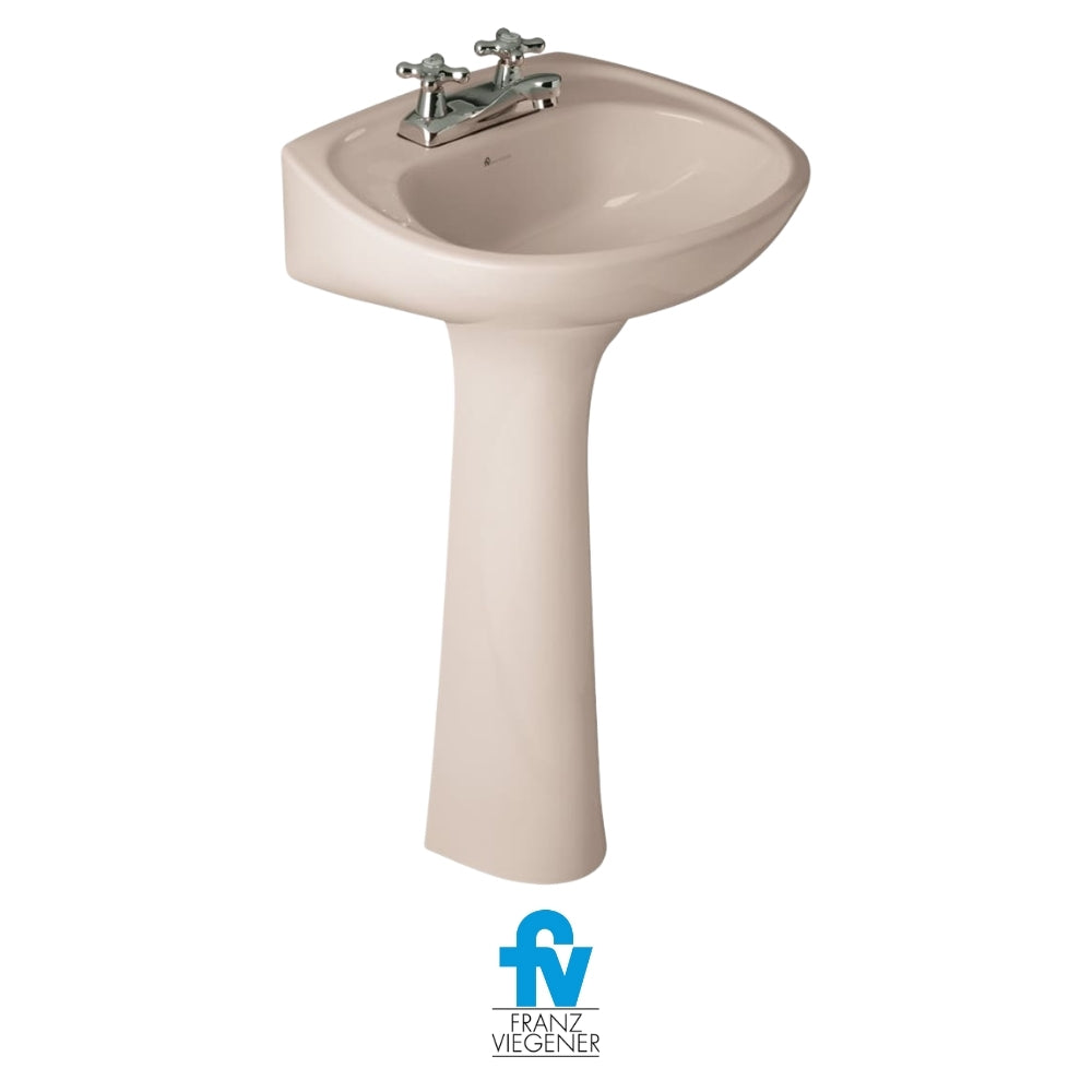 LAVAMANOS CON PEDESTAL FV GALA COLOR CARIBBEAN SHELL E208-CS