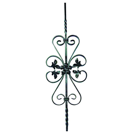 PANEL DE HIERRO FORJADO  260X1000X12mm - 1753/6