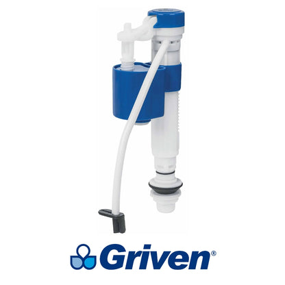 VALVULA DE LLENADO CON FLOTADOR INTEGRADO PARA TANQUE DE INODORO GRIVEN GRV-DTSET-FV