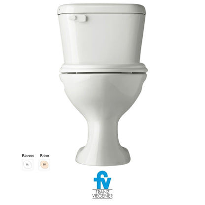 INODORO FV DOS PIEZAS MILÁN HET PALANCA COLOR BONE E115-E-BO