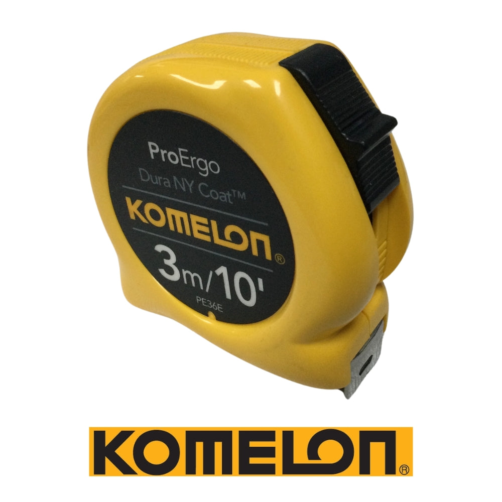 CINTA METRICA 3m PRO-ERGO AMARILLA KOMELON
