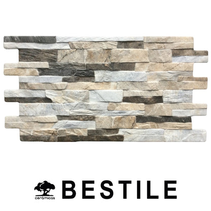 REVESTIMIENTO CERAMICO TEXAS CAFÉ MATE 25X44.50CM 1.45M2/CAJA