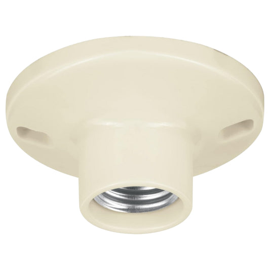 ROSETA PLASTICA PARA BOMBILLOS LIVIANA SIN CADENA
