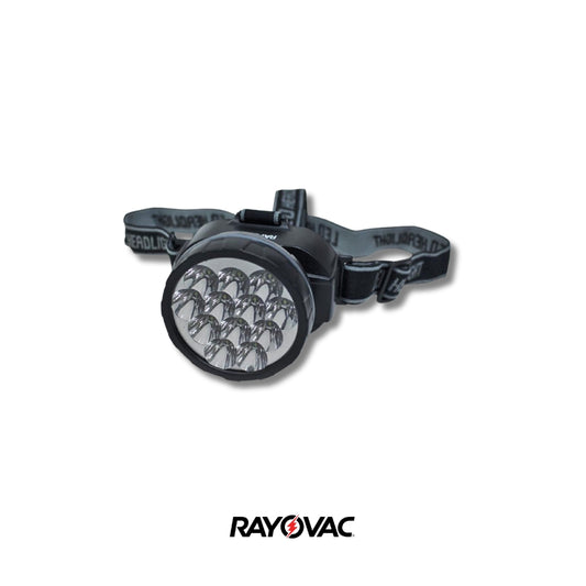 LINTERNA MANOS LIBRES 12LED 110V RAYOVAC
