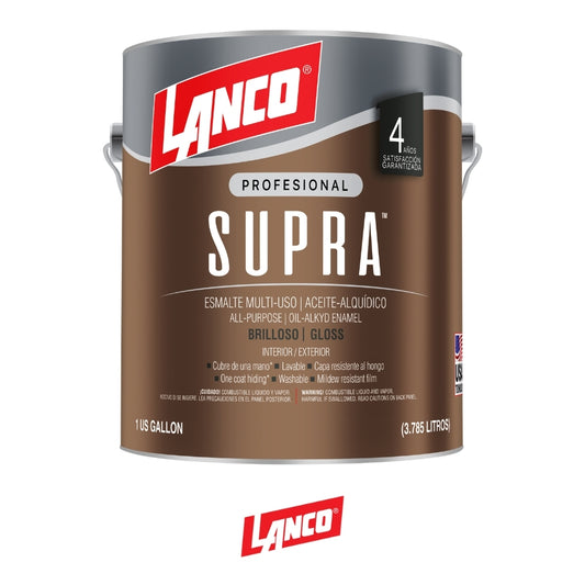 PINTURA SUPRA ACEITE BLANCO GALON VA952-4 LANCO
