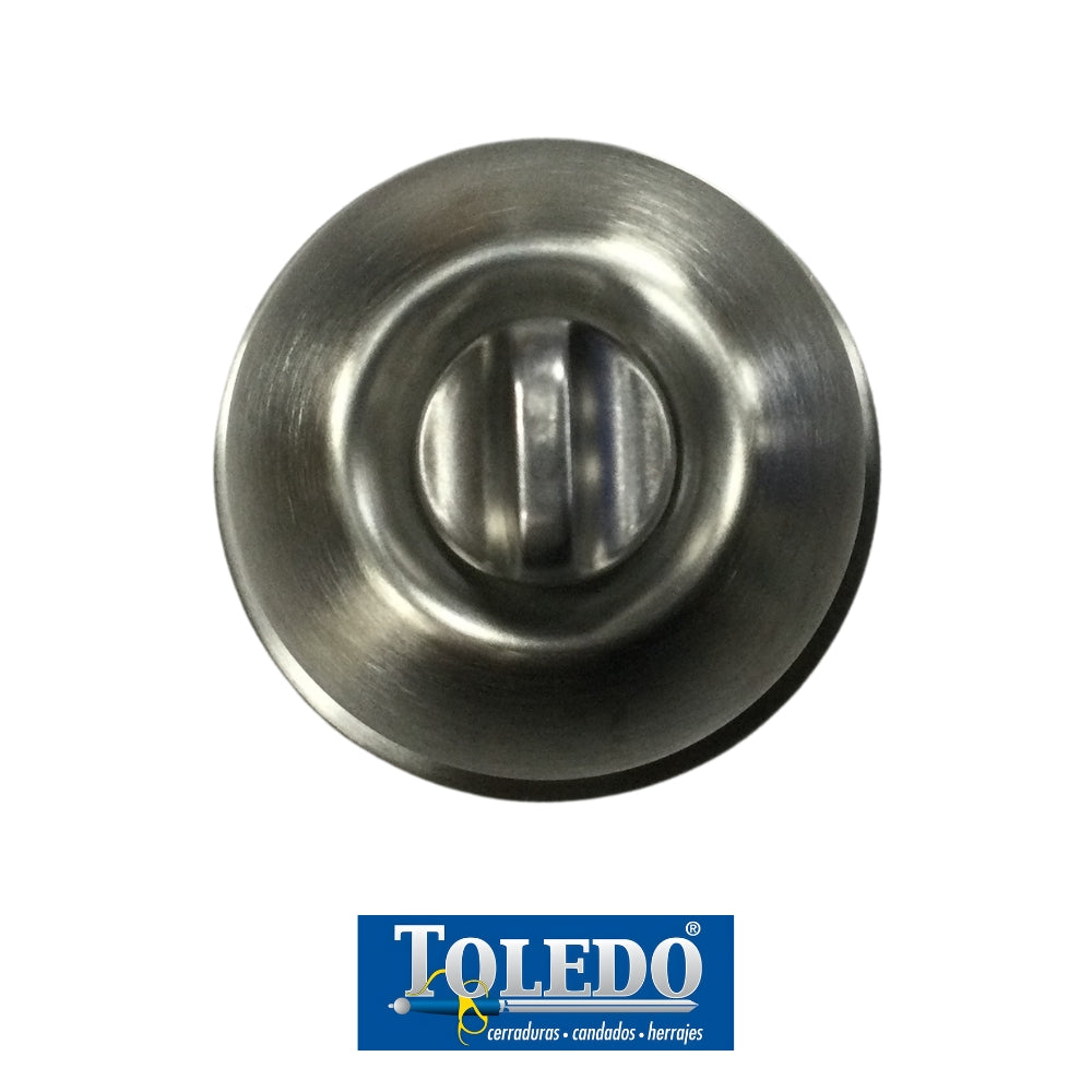 CERRADURA DE  POMO AVILA LLAVE-BOTON ACERO INOXIDABLE TOLEDO