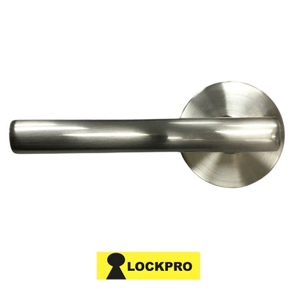 CERRADURA DE MANIJA DE PASO SATIN NIQUEL 50252-PS LOCKPRO