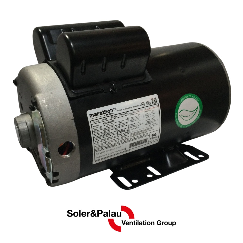 MOTOR P/CRV-22 2HP 1F 1735 RPM 4P