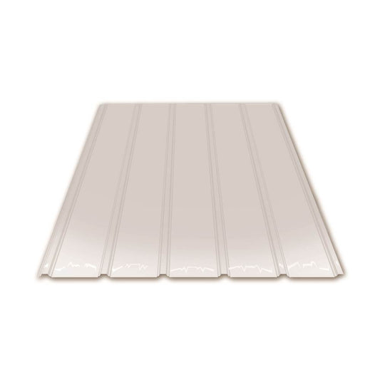 LAMINA DE POLICARBONATO TRANSPARENTE PARA TECHO CORRUGACION TIPO PAZKO  1.07m X 2.44m (42 PULGADAS X  8 PIES) PALRAM
