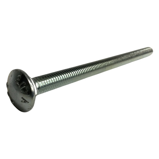 PERNO DE CARRUAJE ZINCADO ACERO GRADO 2 3/8 PULGADAS-16 x 6 PULGADAS ROSCA ESTANDAR