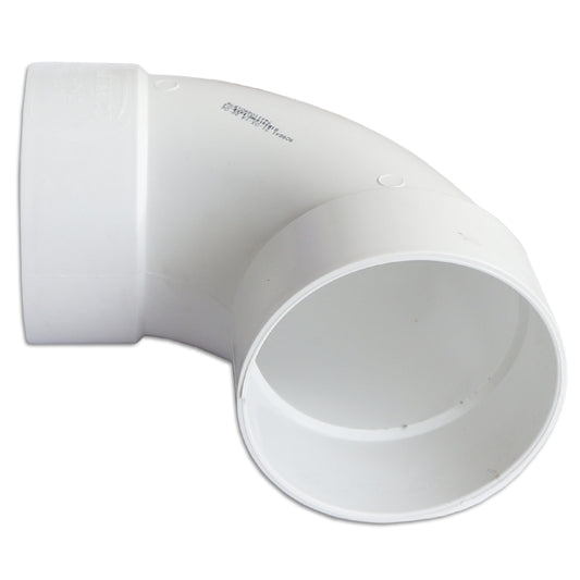 CODO 90° PVC DWV 100MM-4 IN PARA SANITARIO LIVIANO C/C
