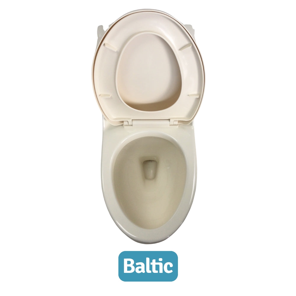 INODORO UNA PIEZA ELONGADO COLOR BEIGE BALTIC OCEANUS SR-1001