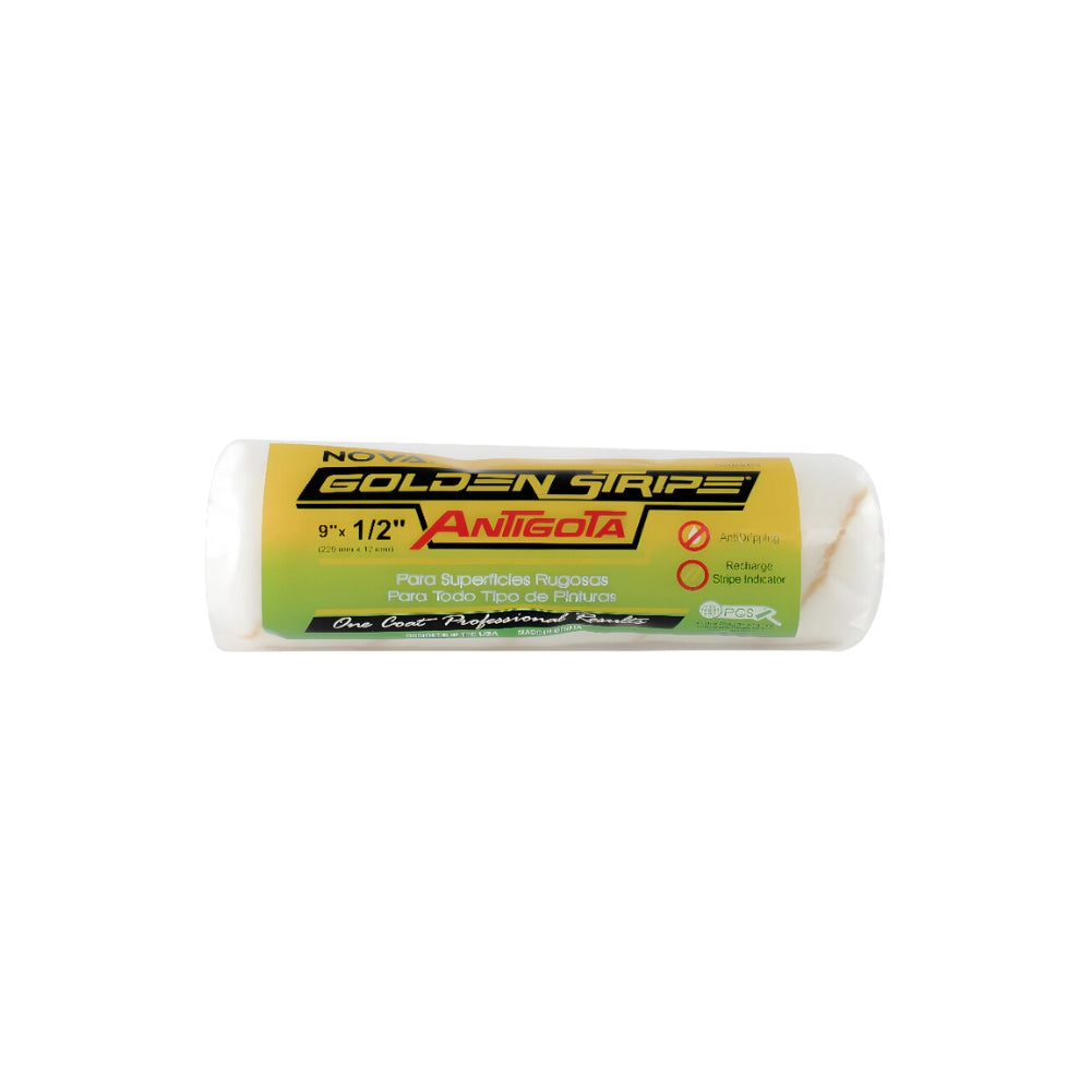 MOTA PARA RODILLO NOVA GOLDEN STRIPE ANTIGOTA 9 PULGADAS X 1/2 PULGADAS RC-40912