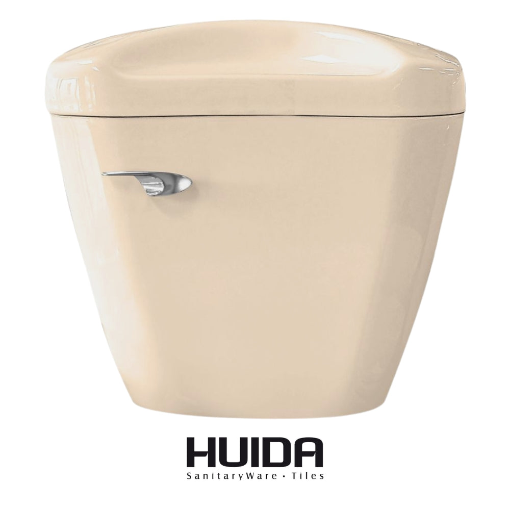 INODORO DOS PIEZAS ELONGADO COLOR CREMA HUIDA