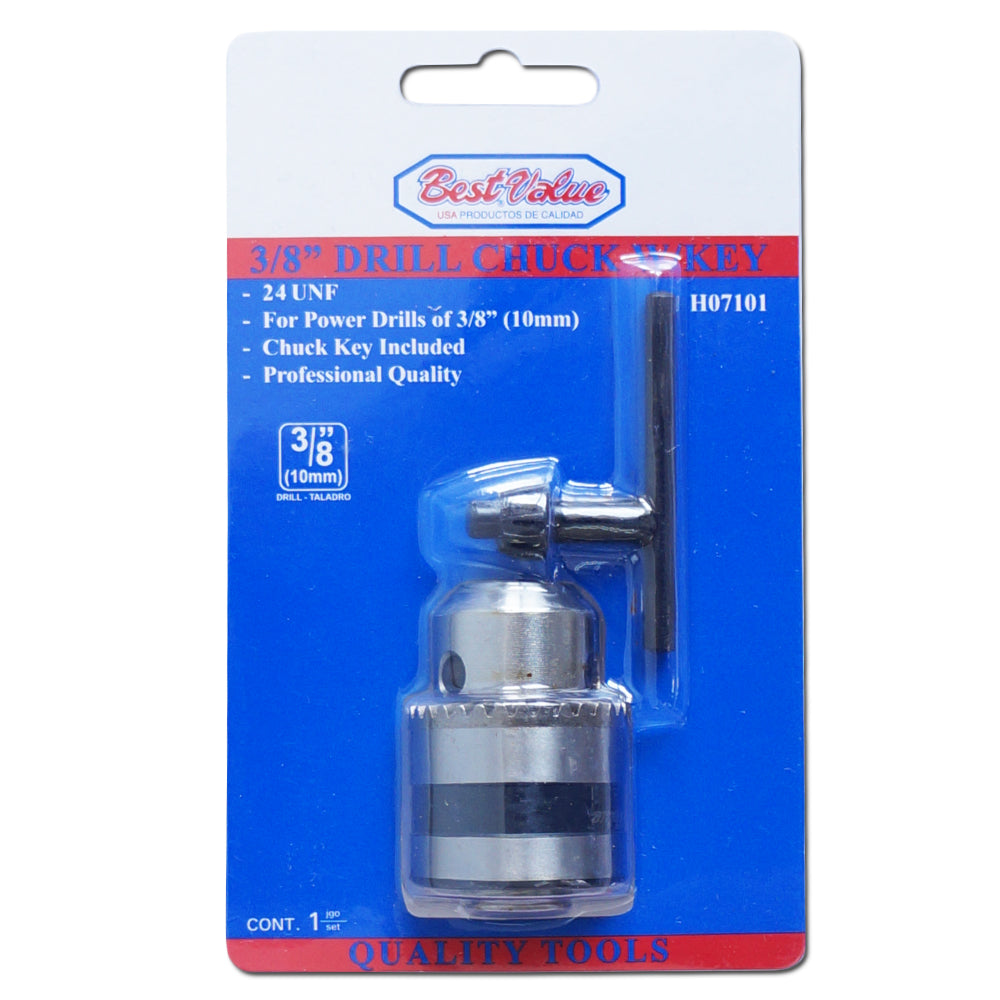 MANDRIL CON LLAVE 3/8 PULGADAS BEST VALUE
