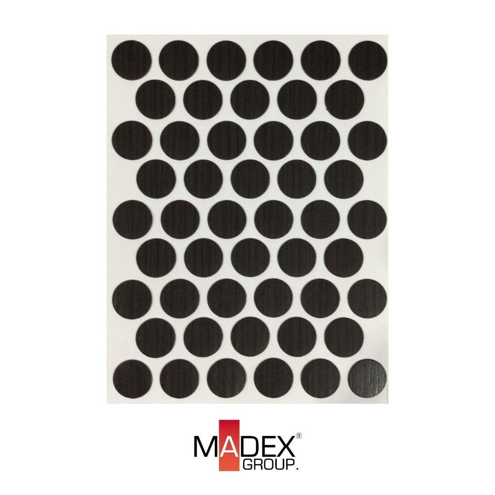 TAPA TORNILLO WENGUE (50 UND X HOJA) (ROBLE DAKAR)