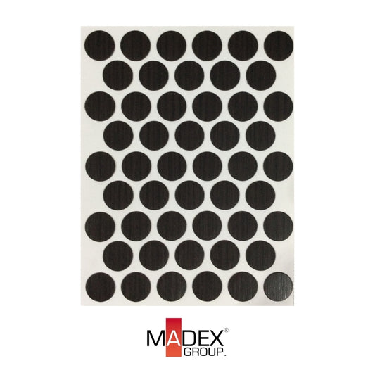 TAPA TORNILLO WENGUE (50 UND X HOJA) (ROBLE DAKAR)