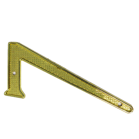 NUMERO PARA PUERTA  PULGADAS 7 PULGADAS  DORADO BEST VALUE