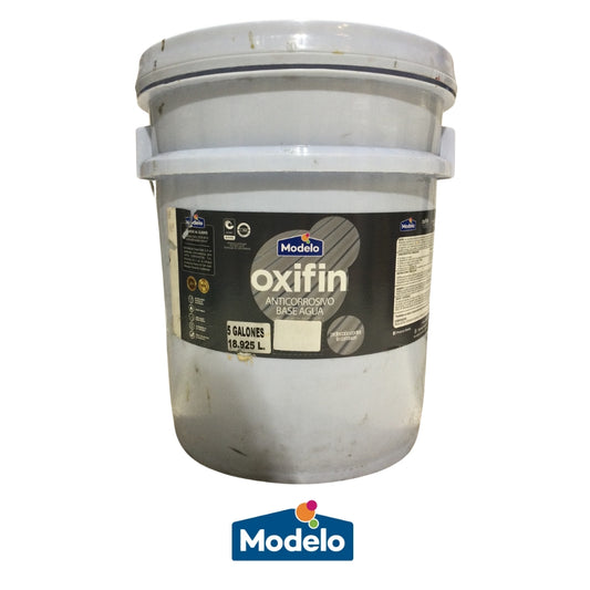 PINTURA ANTICORROSIVA OXIFIN BLANCO 5 GL19505-0000-05 MODELO