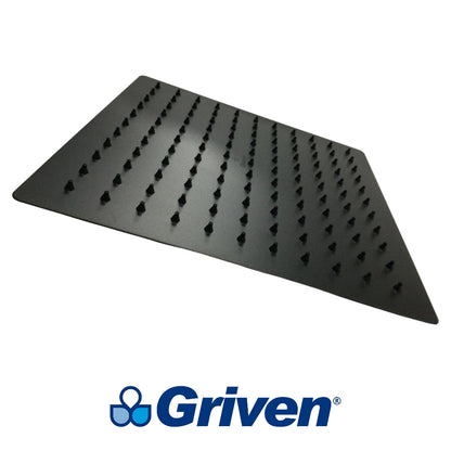 CABEZA DE DUCHA CUADRADA 10 PULGADAS NEGRA GRIVEN GV-SHB10-S
