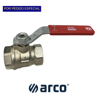 LLAVE DE BOLA ARCO 1 PULGADA SENA