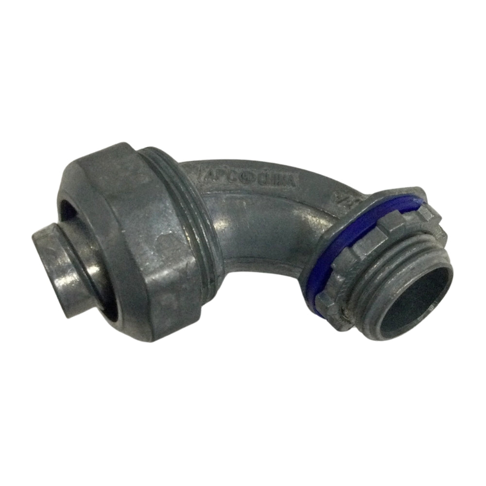 CONECTOR LIQUID TIGHT 1/2 PULGADAS CURVO