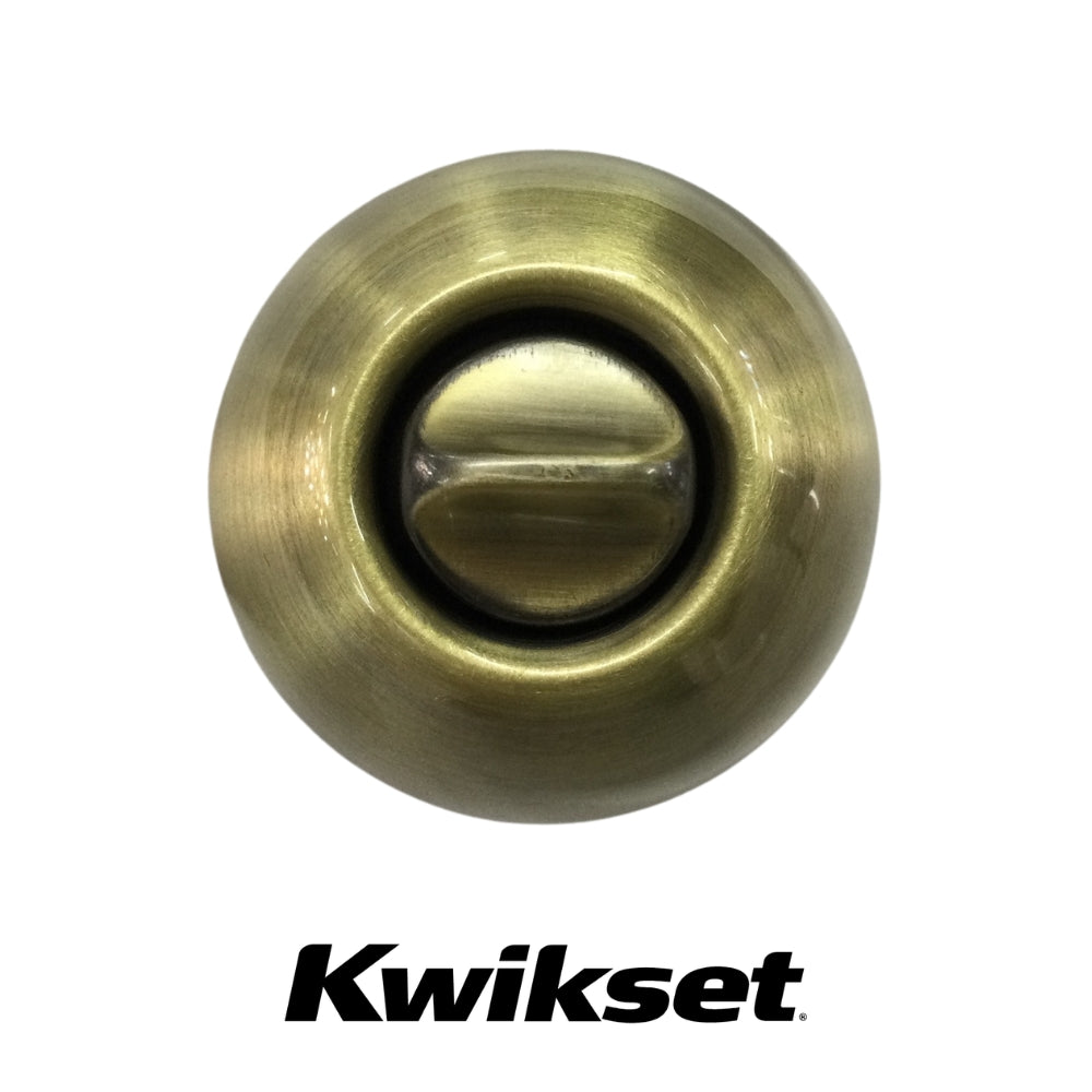 CERRADURA DE BAÑO MODELO POLO ACABADO BRONCE ANTIGUO L170895 KWIKSET