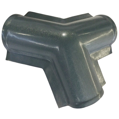 UNION DE 3 AGUAS PARA TECHO DE UPVC 0.60m X 3mm ACABADO GRIS ROYAL