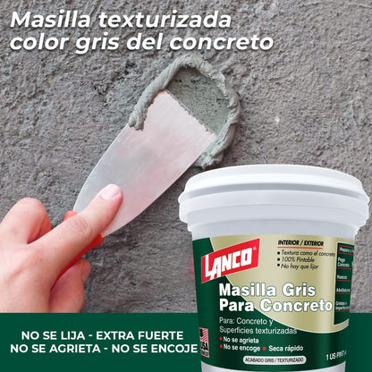 MASILLA PARA CONCRETO PINTA CP224-6 LANCO